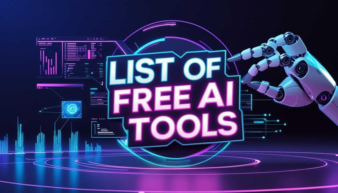 The Ultimate List of Free AI Tools in 2025
